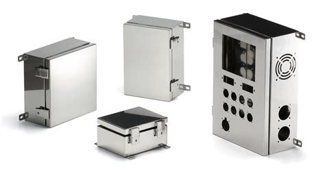 stainless steel hinged enclosure